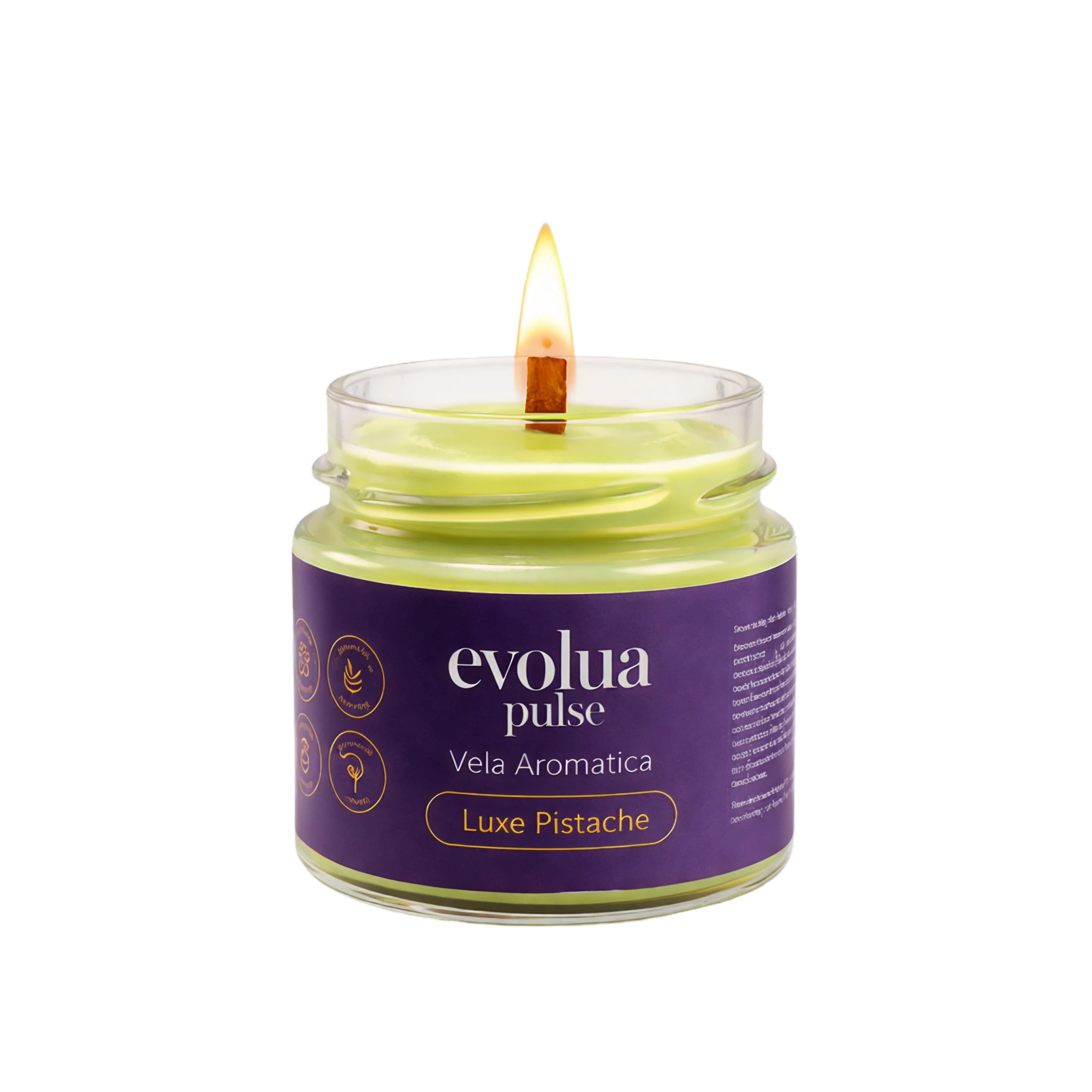 Vela Aromatizada 300g Luxe Pistache